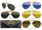Air Force Style Sunglasses w/Case