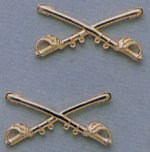 Officers Cavalry Pin