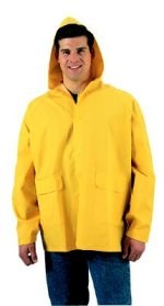 Yellow PVC Rainjacket