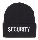 Watch Cap - Embroidered - Security