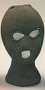 Face Mask - 3 Hole - Olive Drab