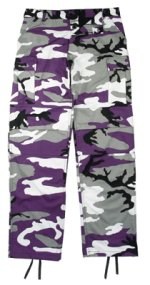 Ultra Violet Camouflage BDU Pants