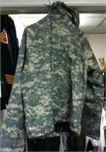 Overgarment, Chemical Protective, NFR, Jacket, ACU, Universal Camouflage