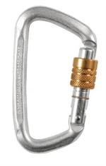 Modified D-Key Screw Gate Carabiner