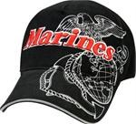 Low Profile Cap - Marines Deluxe - G&A - Black