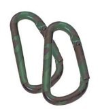 Woodland Camo 60mm Carabiner