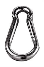 60mm G.I. Type Steel Carabiner